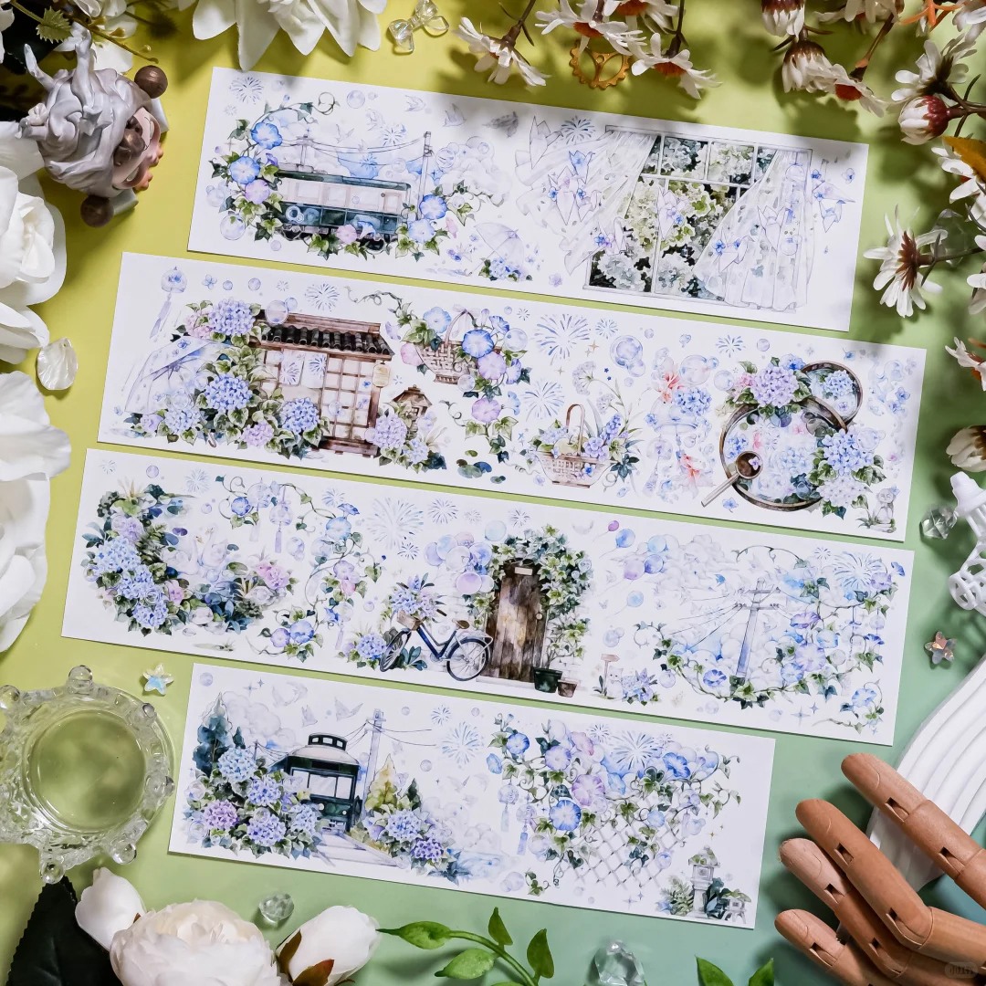 Shine Studio Washi Tape Sample - Poems of Summer Scenes