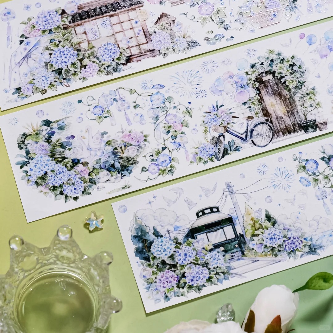 Shine Studio Washi Tape Sample - Poems of Summer Scenes