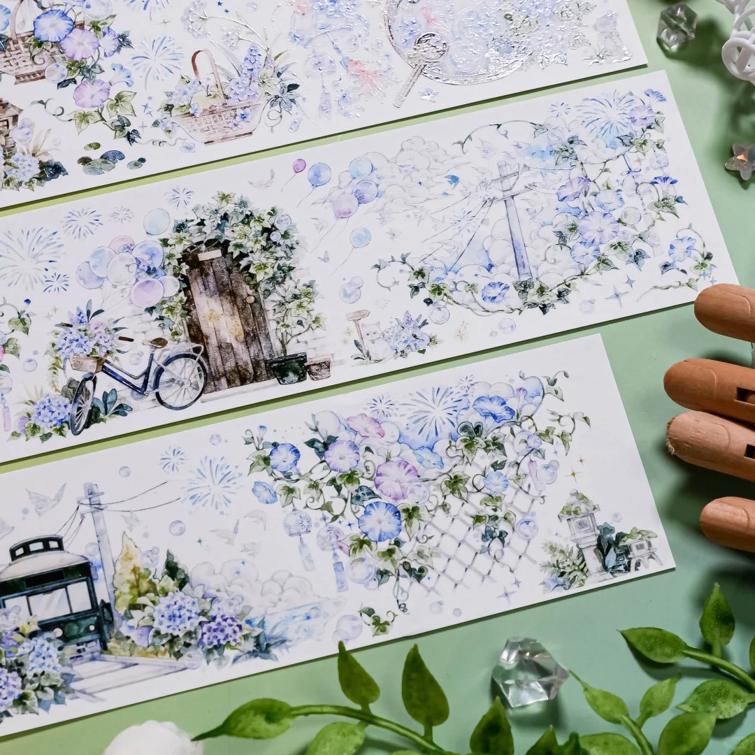 Shine Studio Washi Tape Sample - Poems of Summer Scenes