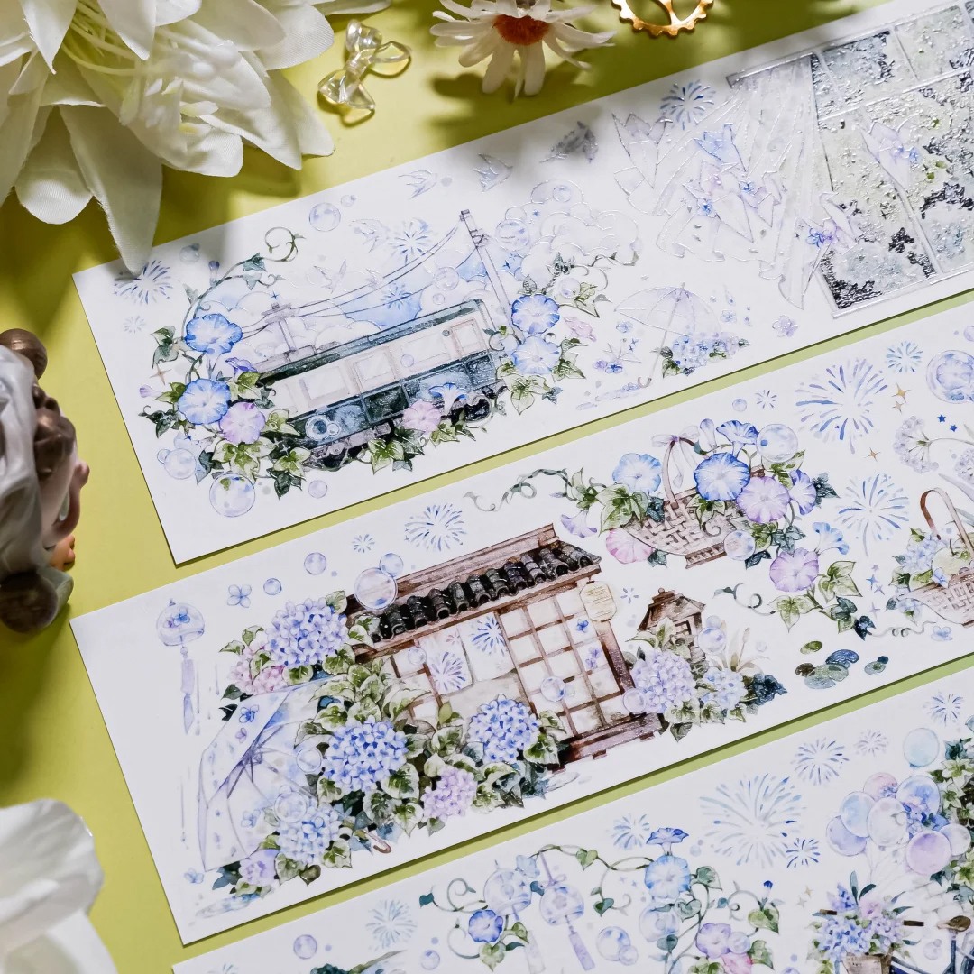 Shine Studio Washi Tape Sample - Poems of Summer Scenes