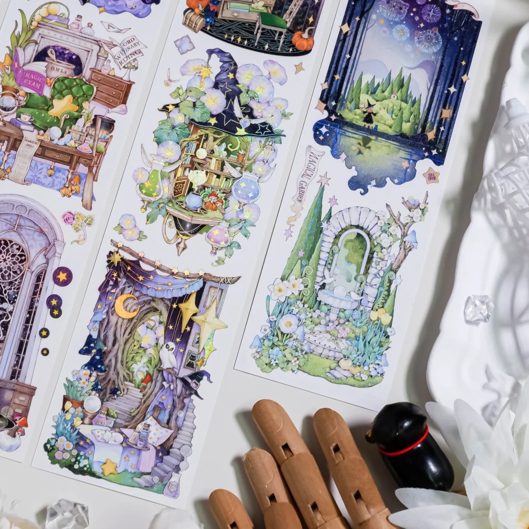 Shine Studio Washi Tape Sample - The Stardust Magic House