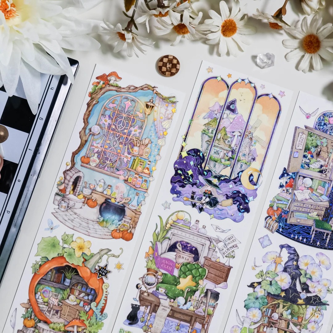 Shine Studio Washi Tape Sample - The Stardust Magic House