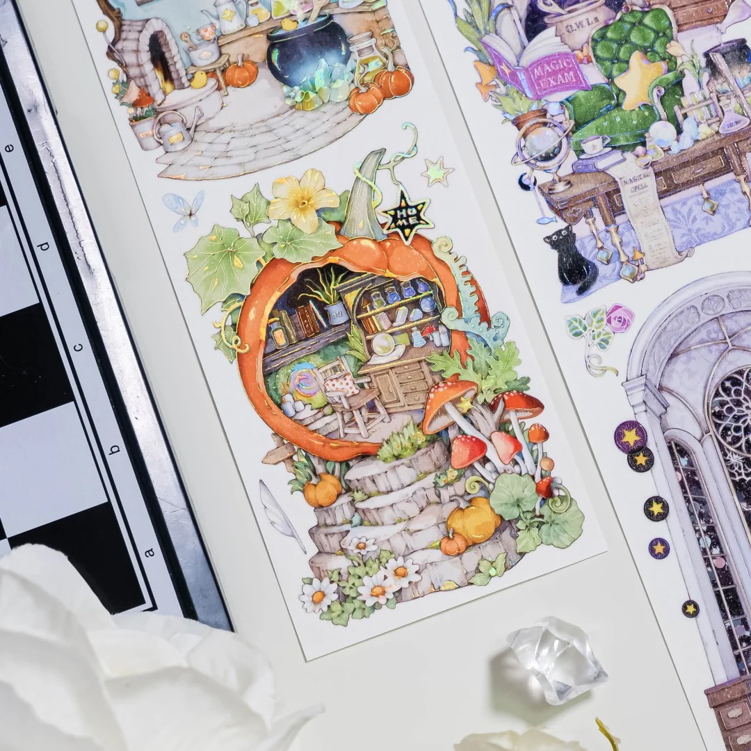 Shine Studio Washi Tape Sample - The Stardust Magic House