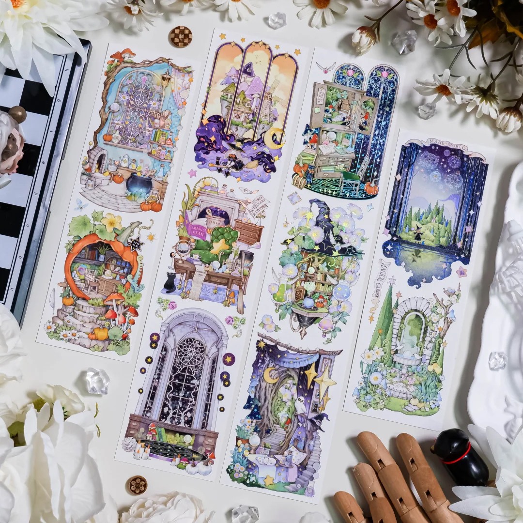 Shine Studio Washi Tape Sample - The Stardust Magic House