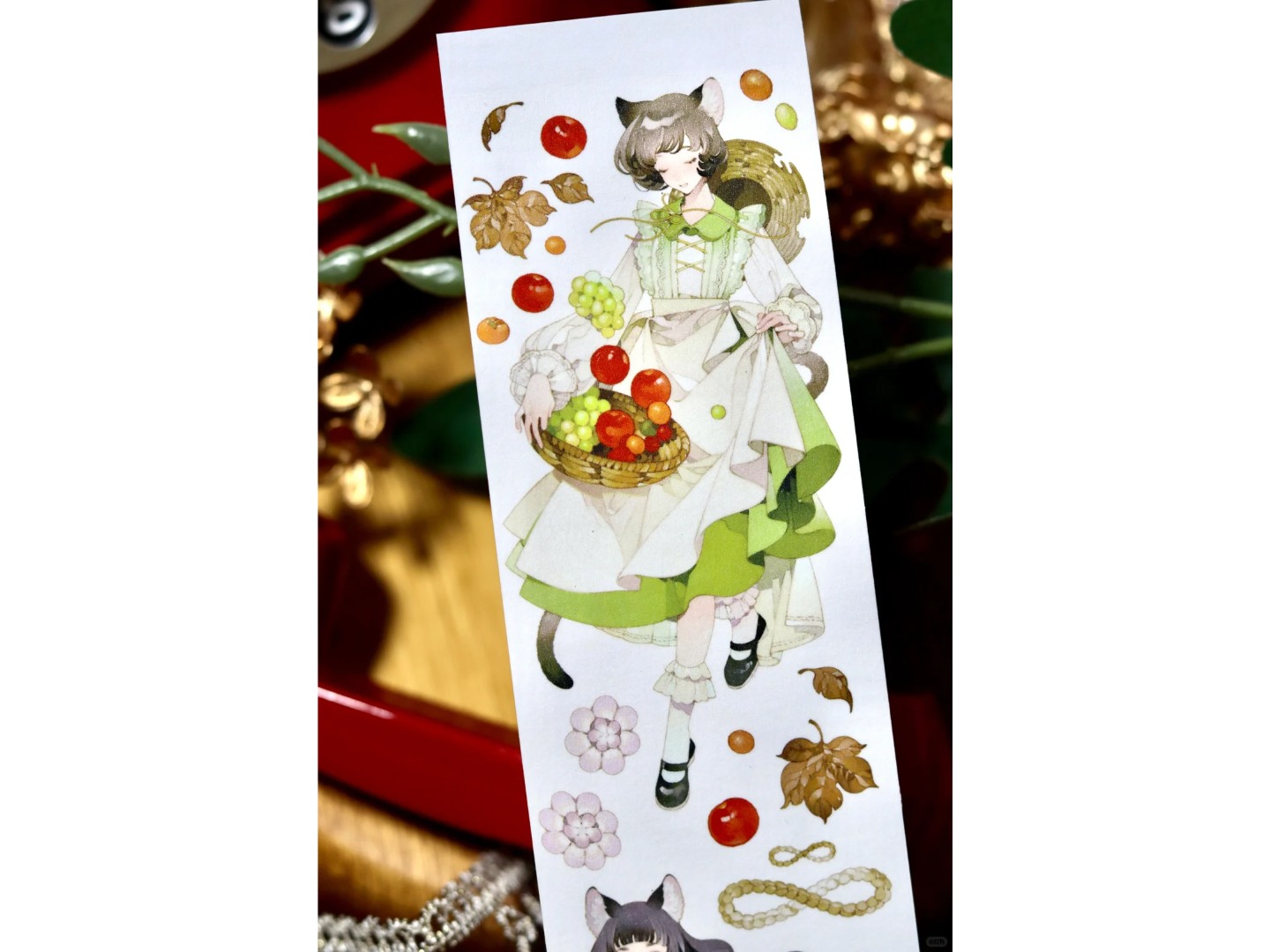 Shine Studio Washi Tape Sample - Light Cat Steps