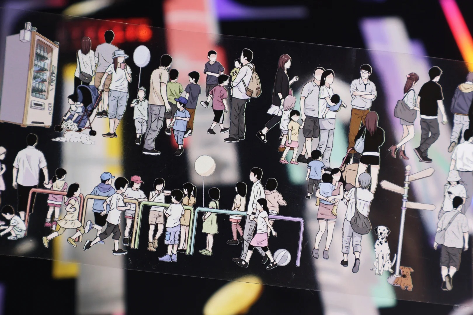 StudioVI PET Tape Sample - Crowds Of People 2