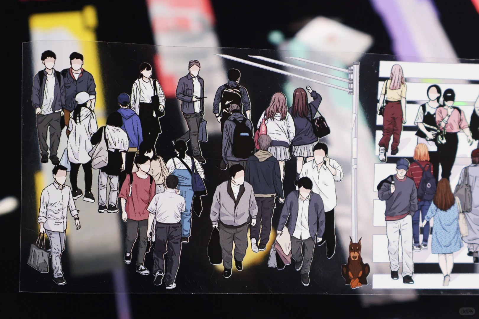 StudioVI PET Tape Sample - Crowds Of People 2