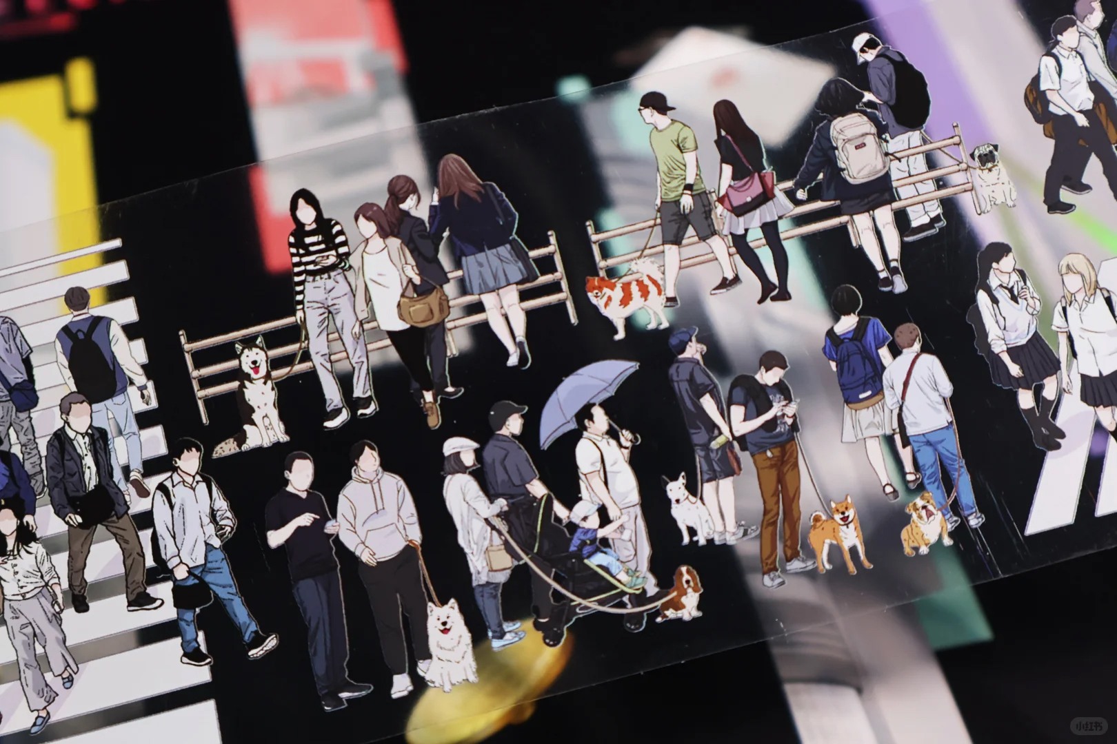 StudioVI PET Tape Sample - Crowds Of People 2