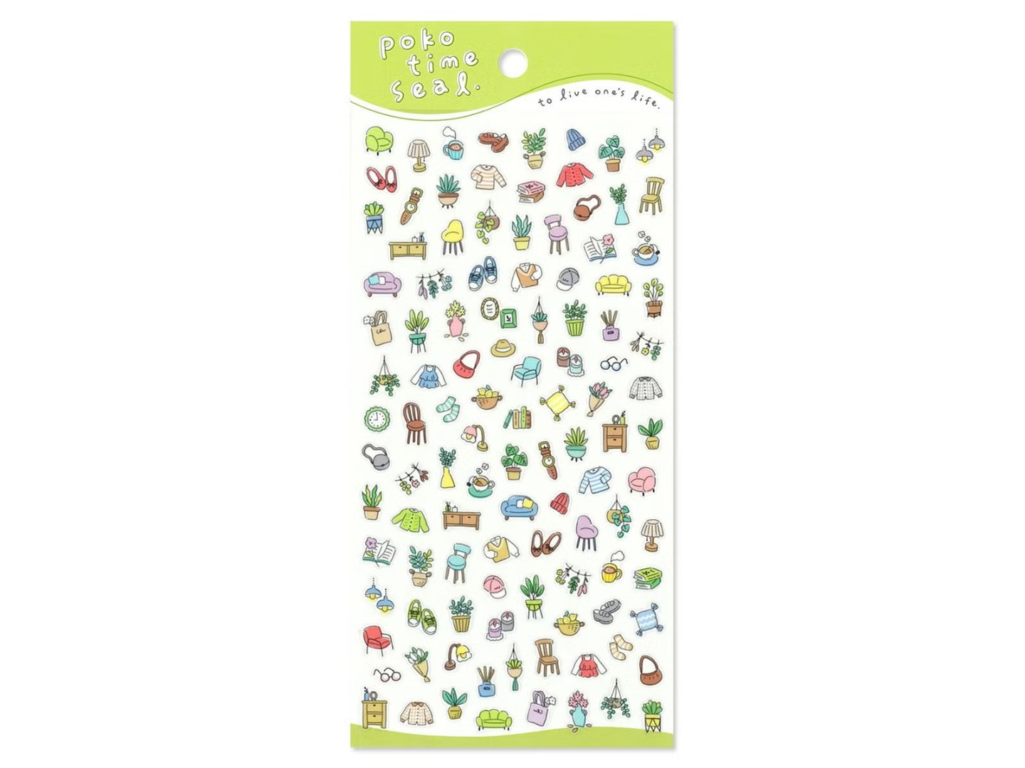 Pre-Order Mindwave Clear Sticker Sheet Poko Time Seal - Lifestyle