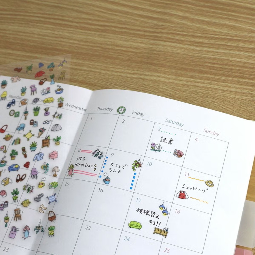 Pre-Order Mindwave Clear Sticker Sheet Poko Time Seal - Lifestyle