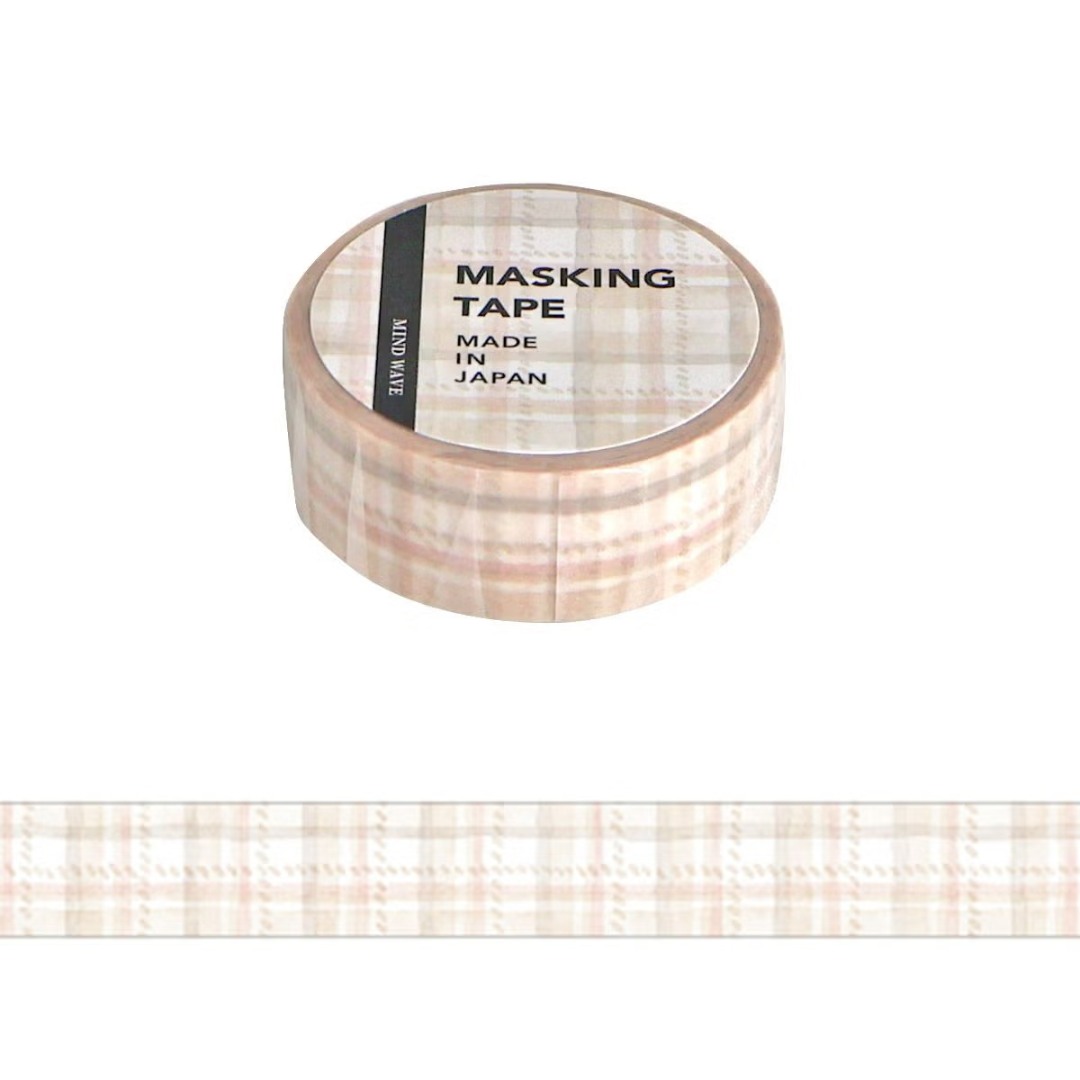 Pre-Order Mindwave Washi Tape - Check Pattern 20