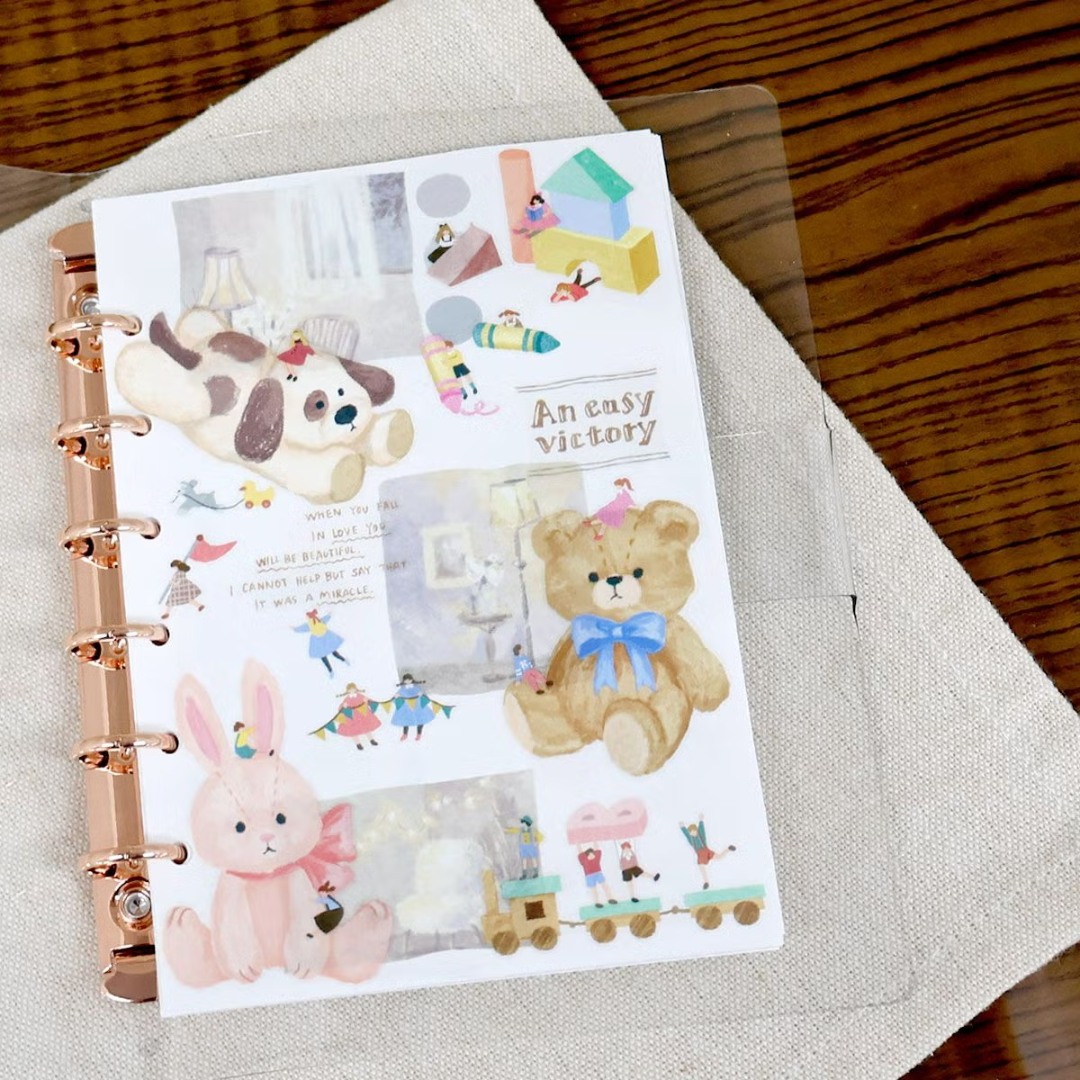 Mindwave Clear Sticker Sheet 82688 - Secret Toy