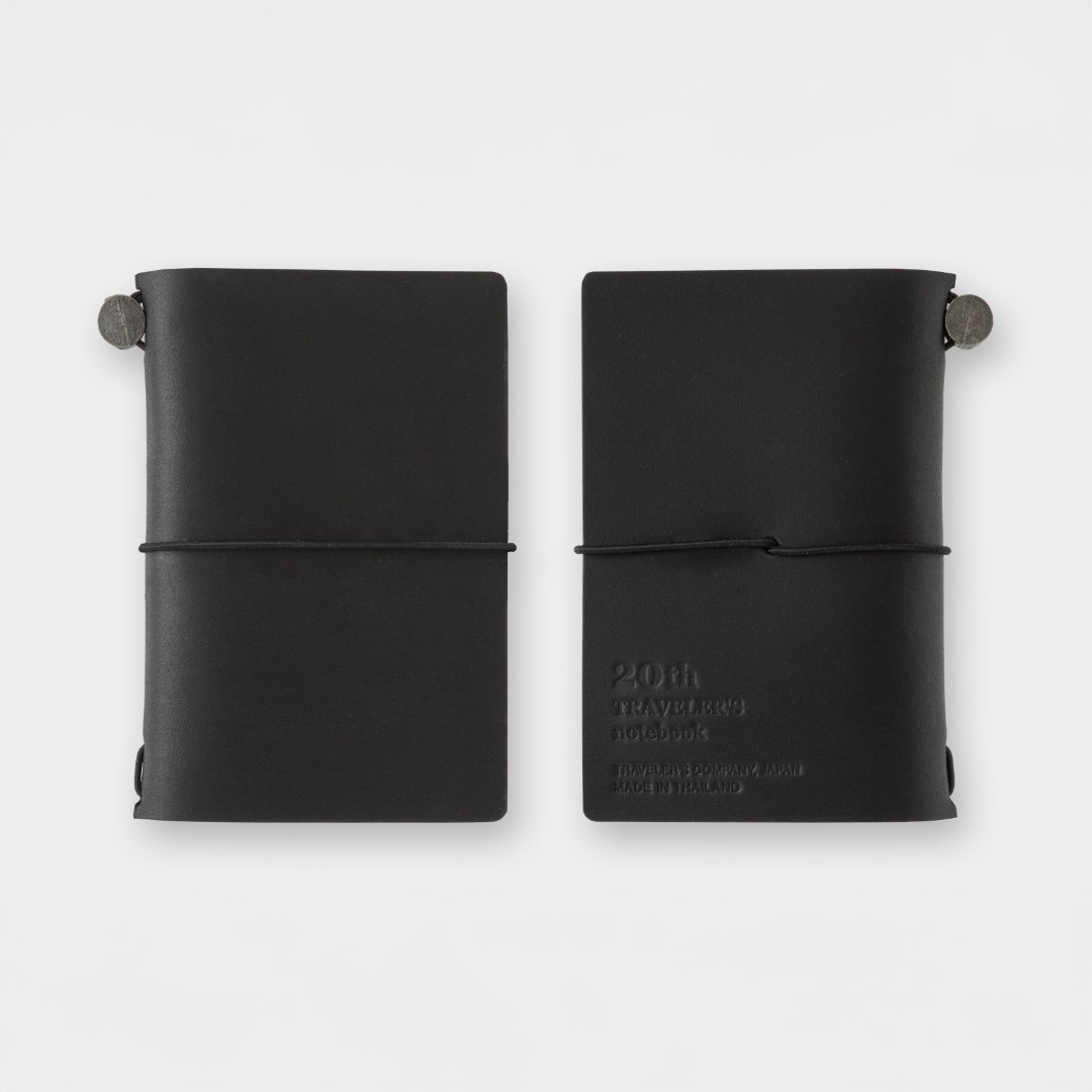 Pre-Order TRAVELER’S notebook Card Size 20th Anniversary Limited Set - Black