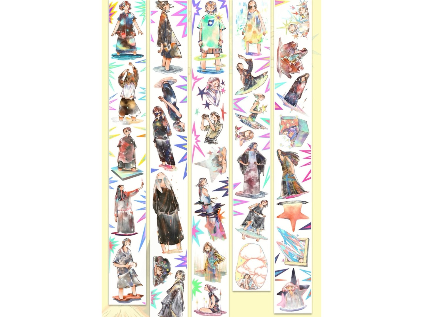 Pre-Order Ding Idako Die-Cut Tape - Shining Stars