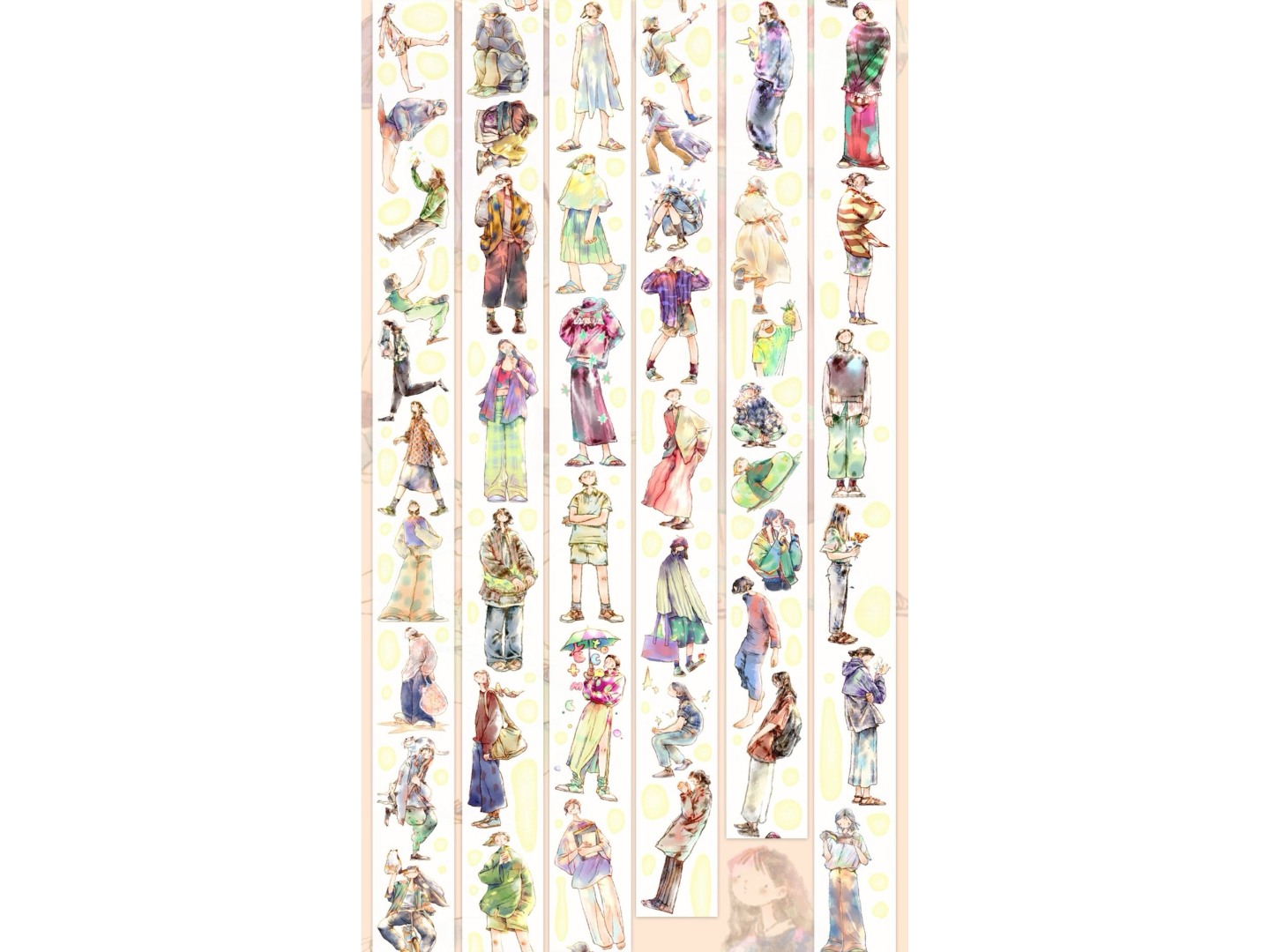 Pre-Order Ding Idako Die-Cut Tape - Gentle