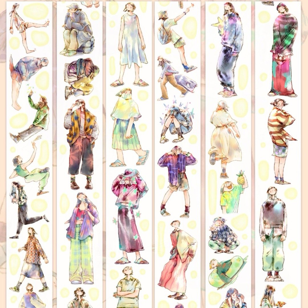 Pre-Order Ding Idako Die-Cut Tape - Gentle