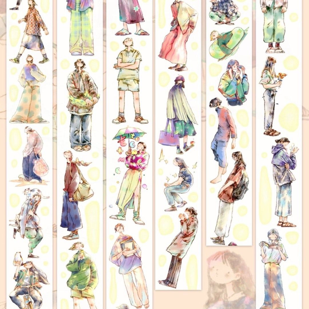 Pre-Order Ding Idako Die-Cut Tape - Gentle