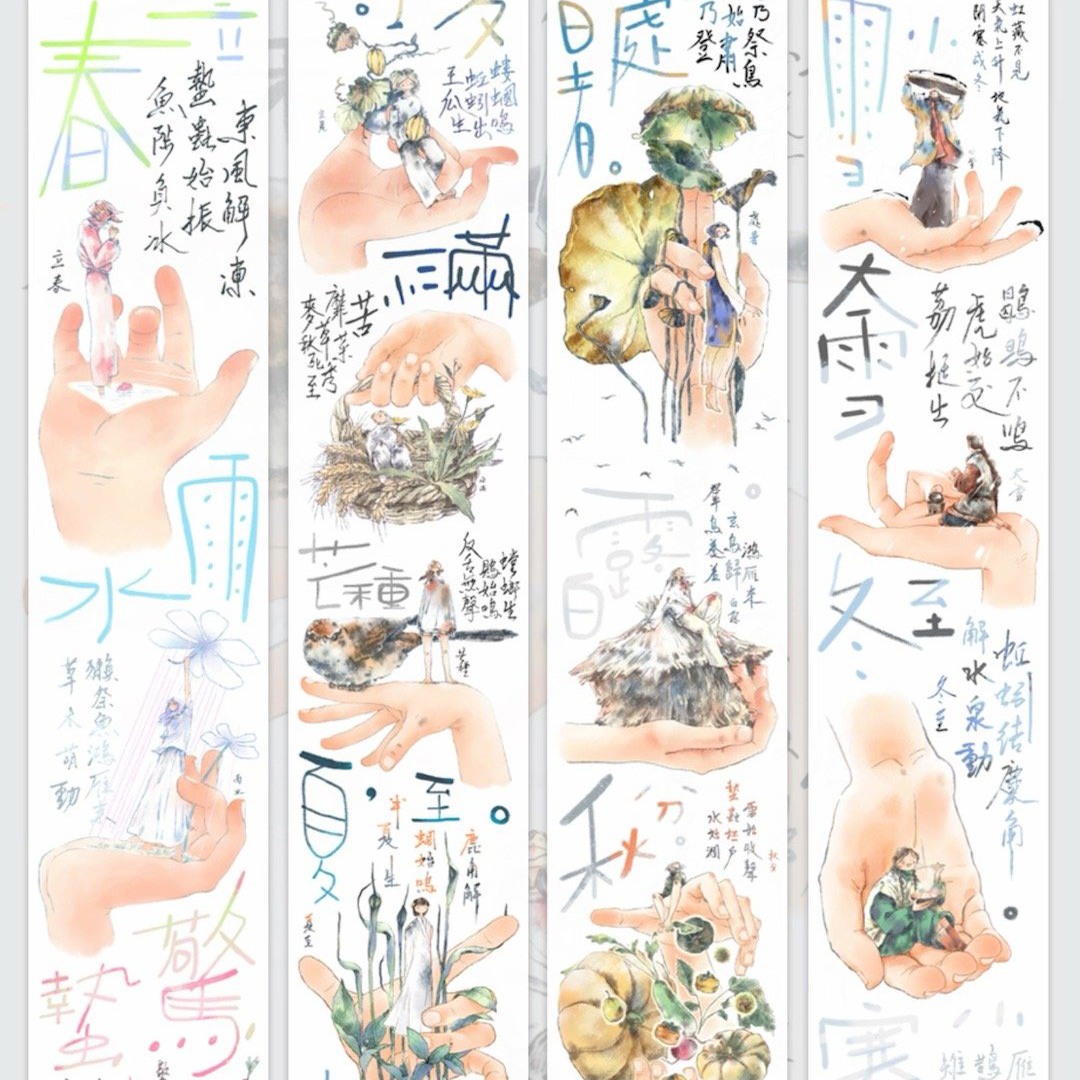 Pre-Order Ding Idako Die-Cut Tape - Time at Your Fingertips