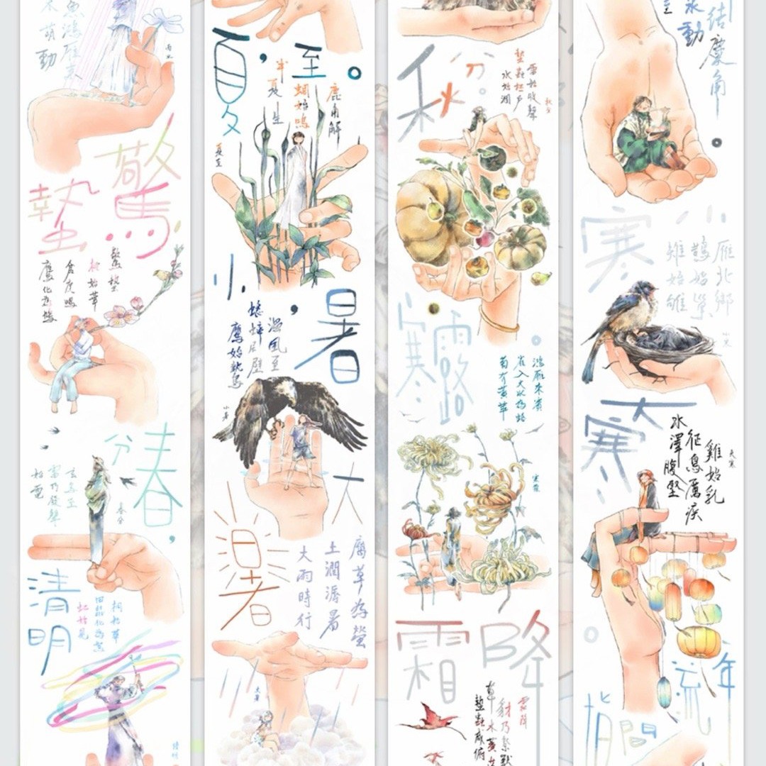Pre-Order Ding Idako Die-Cut Tape - Time at Your Fingertips