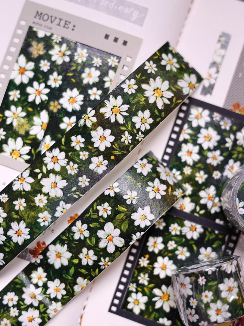 Pre-Order Xiaobaijia Washi Tape - Green Meadow