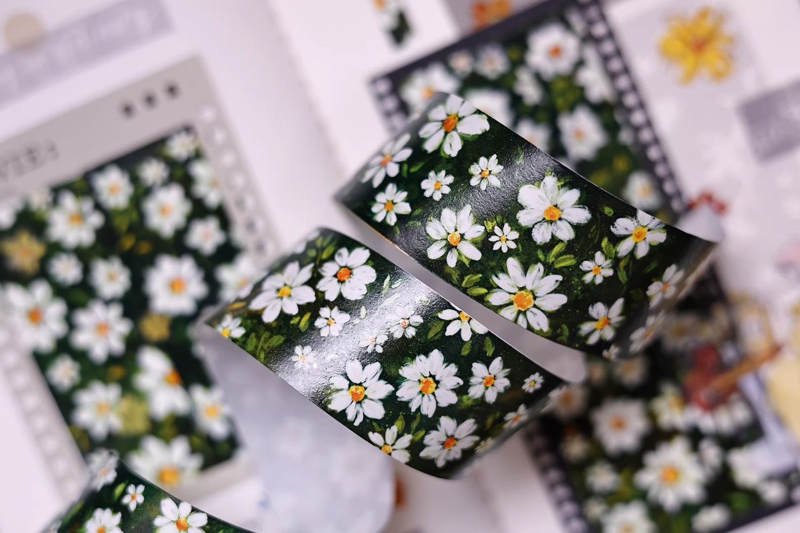 Pre-Order Xiaobaijia Washi Tape - Green Meadow