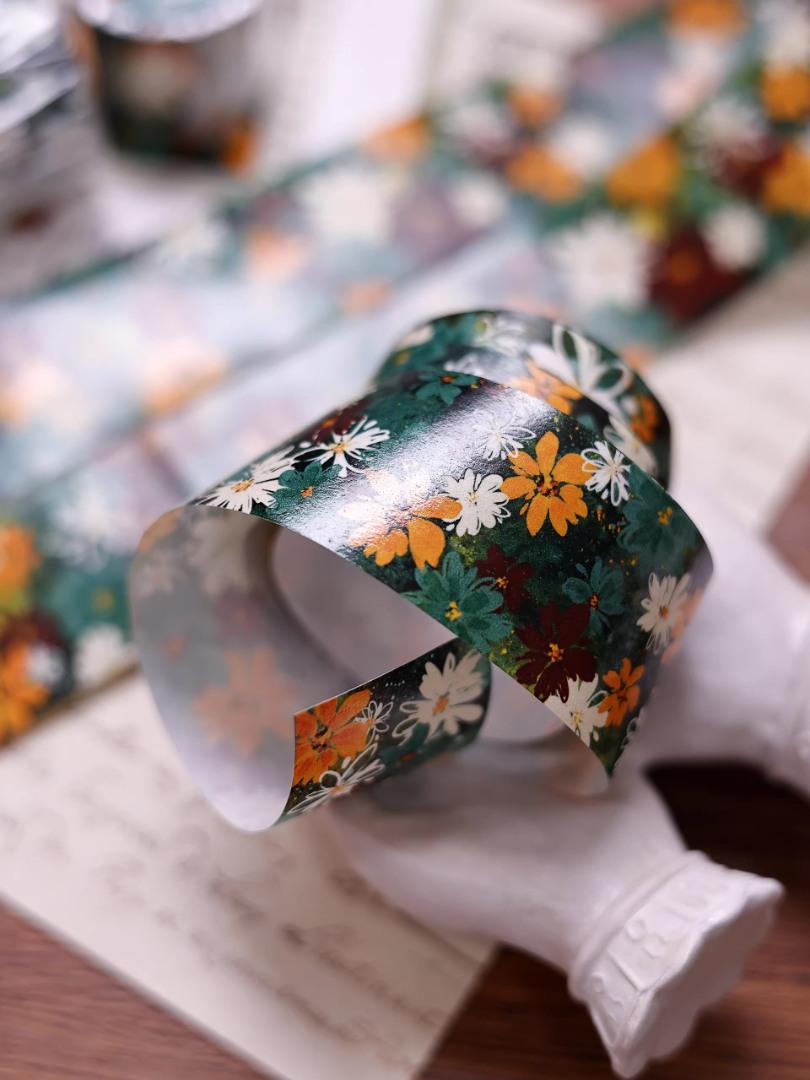 Pre-Order Xiaobaijia Washi Tape - Indigo Ink