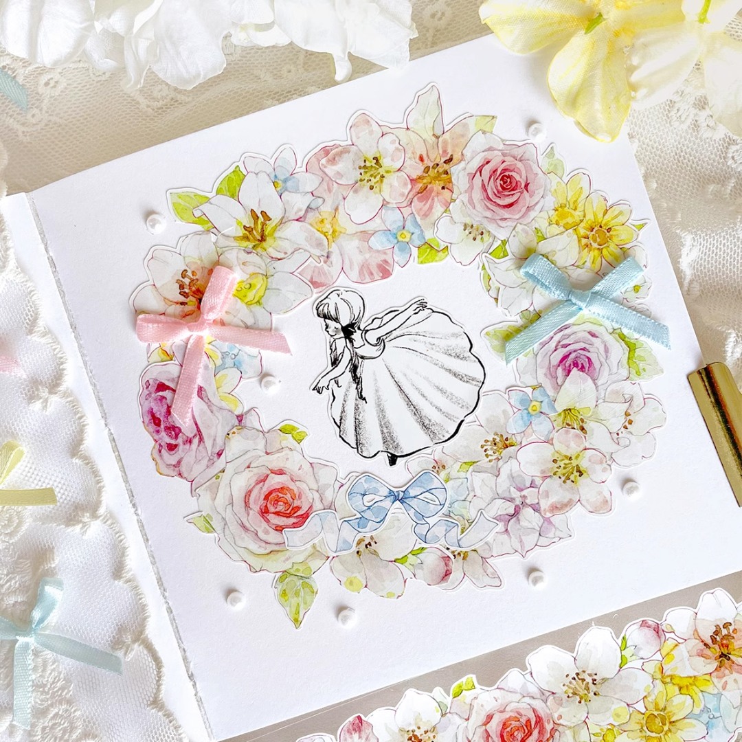 Baicangjia Studio Floral Tape - Flower Vine