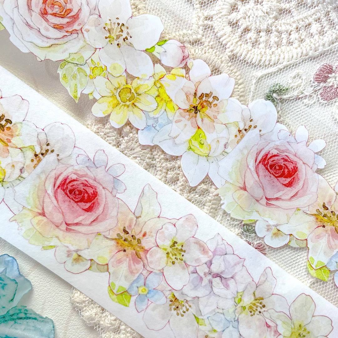 Baicangjia Studio Floral Tape - Flower Vine