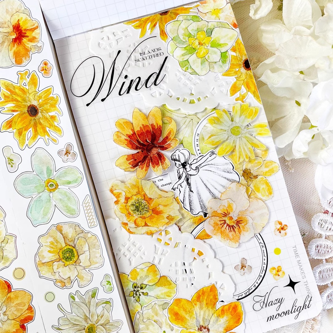 Baicangjia Studio Die-Cut Tape - Honey Orange