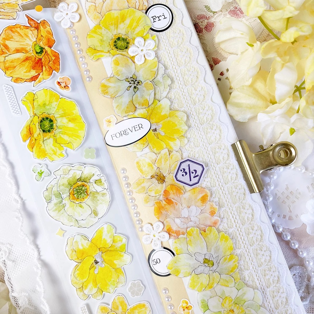 Baicangjia Studio Die-Cut Tape - Honey Orange