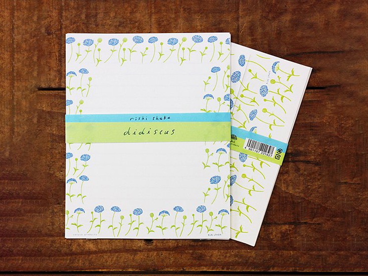 Cozyca | Nishi Shuku Letter Set - Didiscus