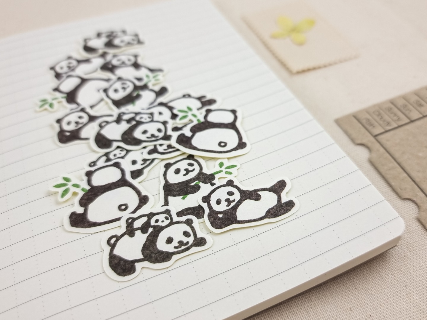 Furukawa Paper Flake Stickers - Panda