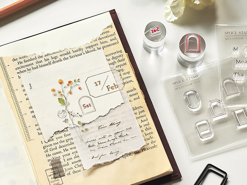 MU Clear Stamp Set Icon 006 - Classic Frames