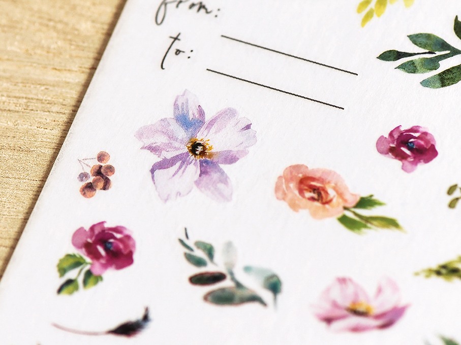 MU Print On Stickers Flowers of Hope 118