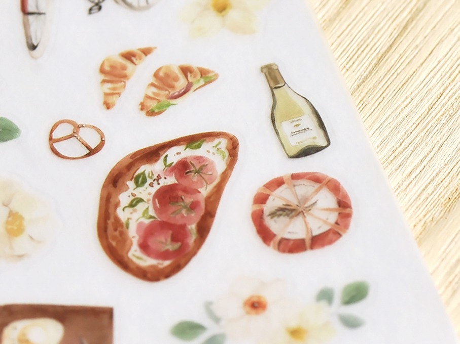 MU Print On Stickers Picnic Vacation 111