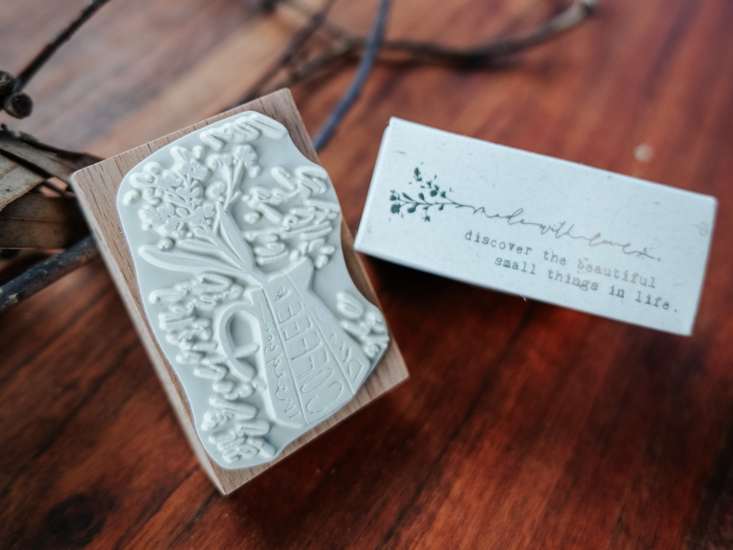 Meow Illustration Stamp - Coffee I need You