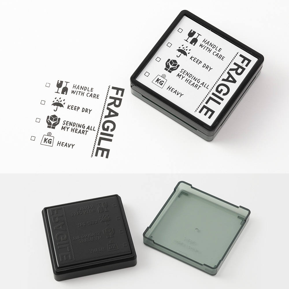 Midori Paintable Stamp Pre-Inked - Fragile