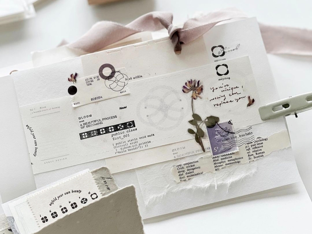 Nyret Memo Pad Vol 7 Bloom Series - B