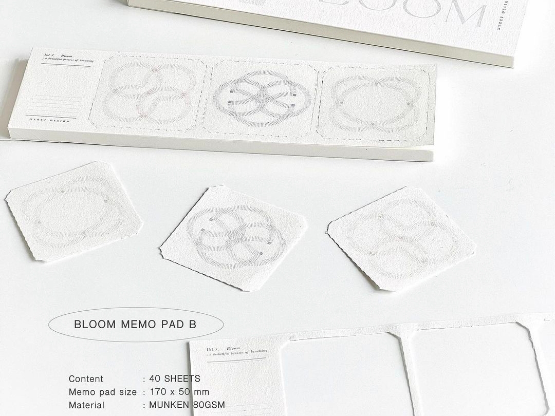 Nyret Memo Pad Vol 7 Bloom Series - B
