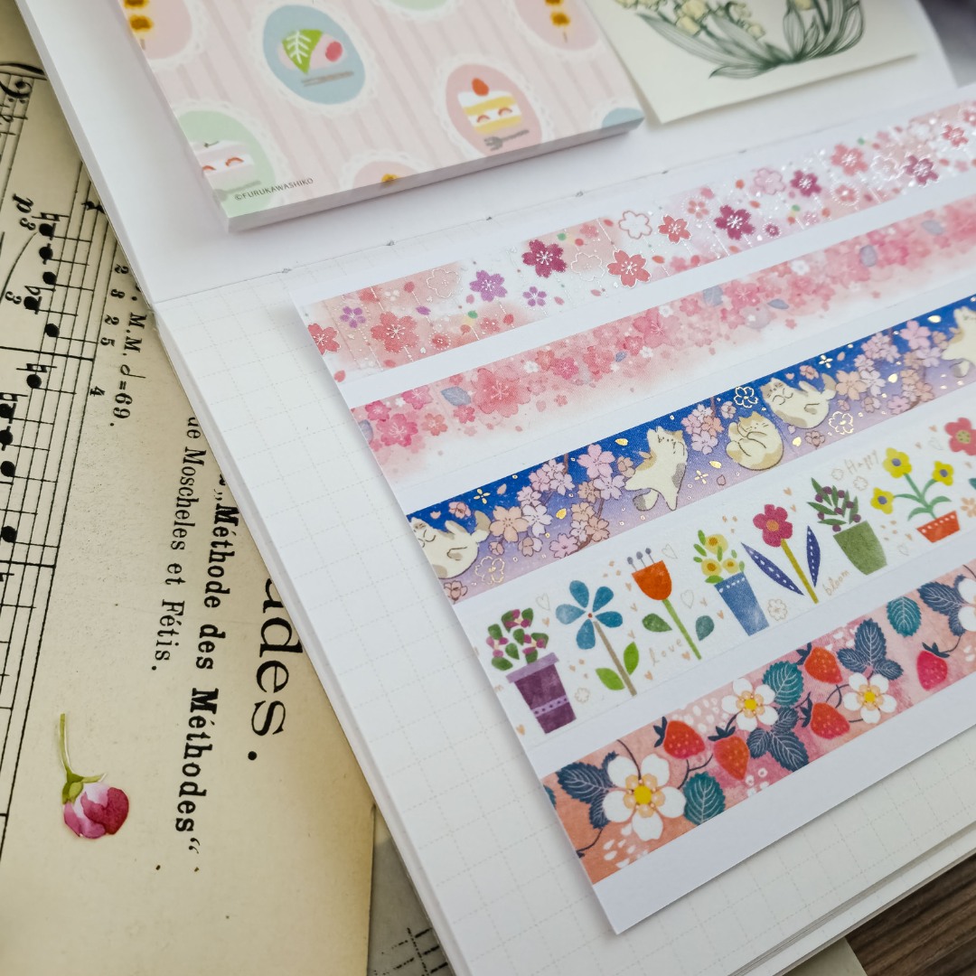 Saien Washi Tape - Cherry Blossoms