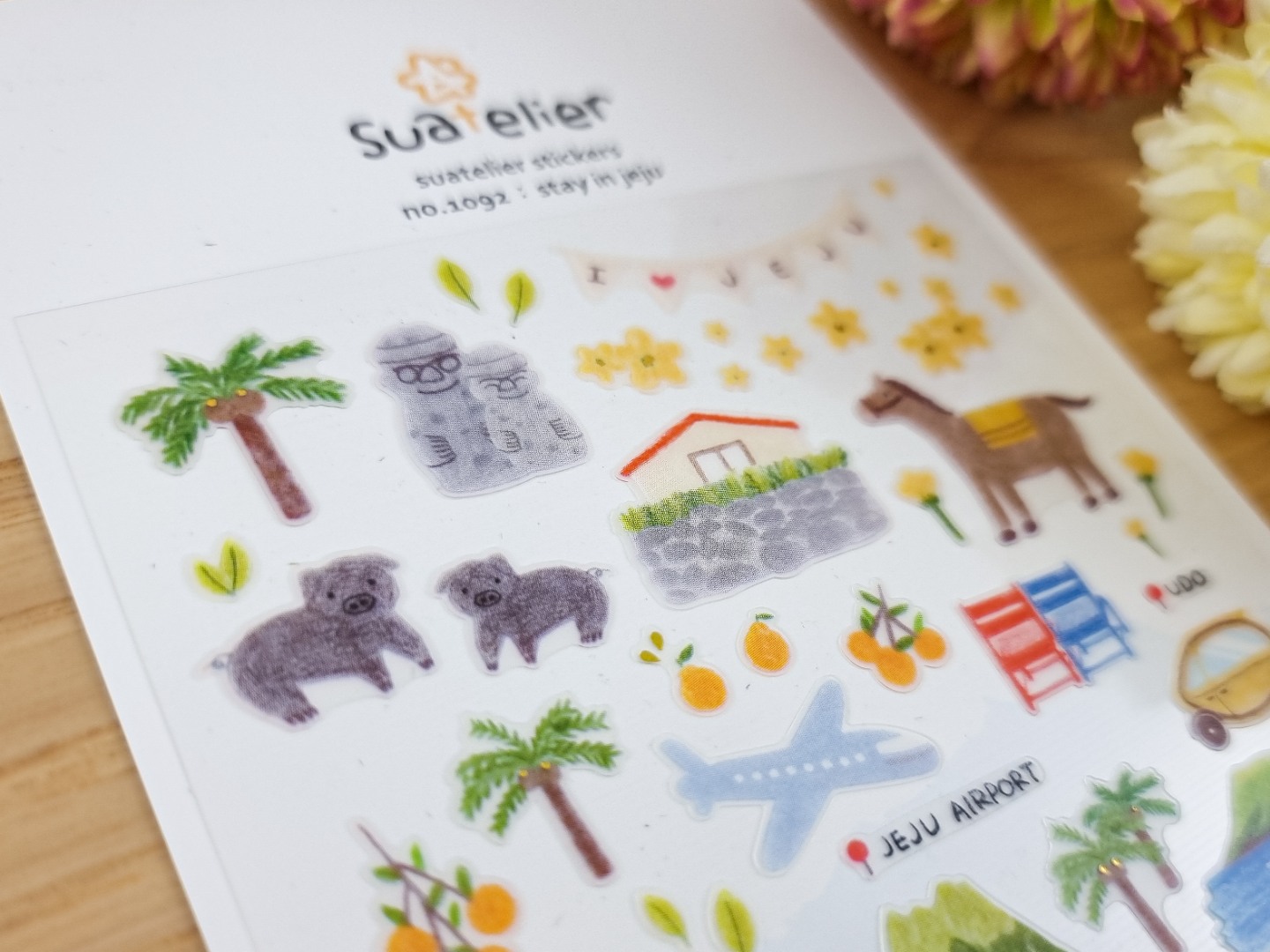 Suatelier Stickers - Stay In Jeju
