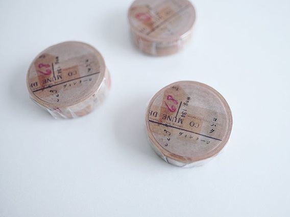 Yohaku Washi Tape Y035 - Vintage
