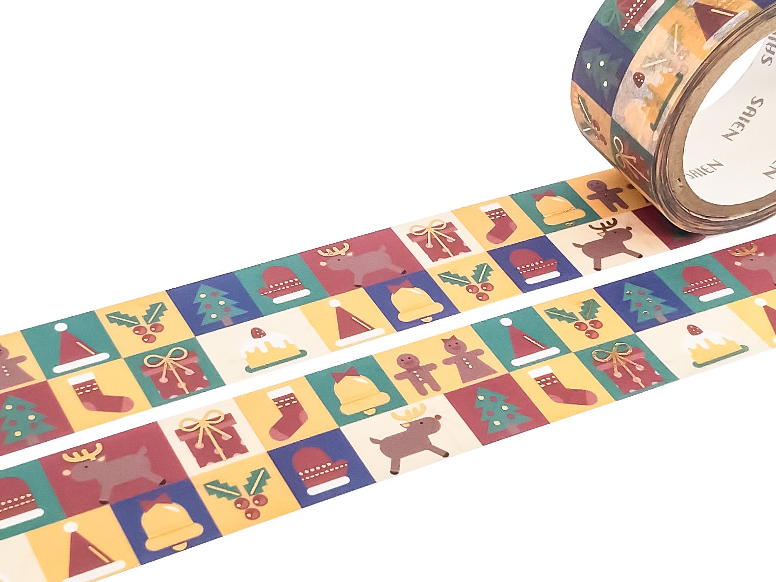 Saien | Christmas Washi Tape - Small Winter Things