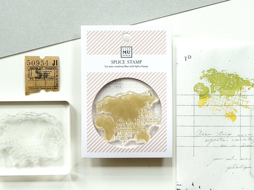 MU Clear Stamp Record Life 04 - World I