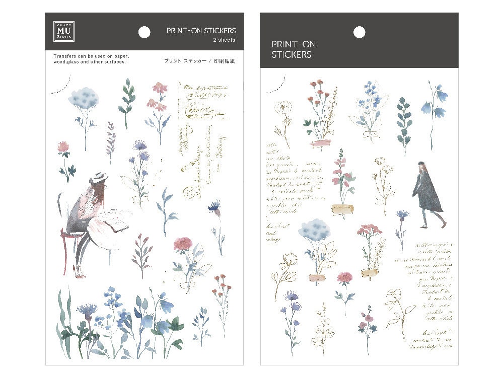 MU Print-On Siirtotarrat 195 - Day In My Garden