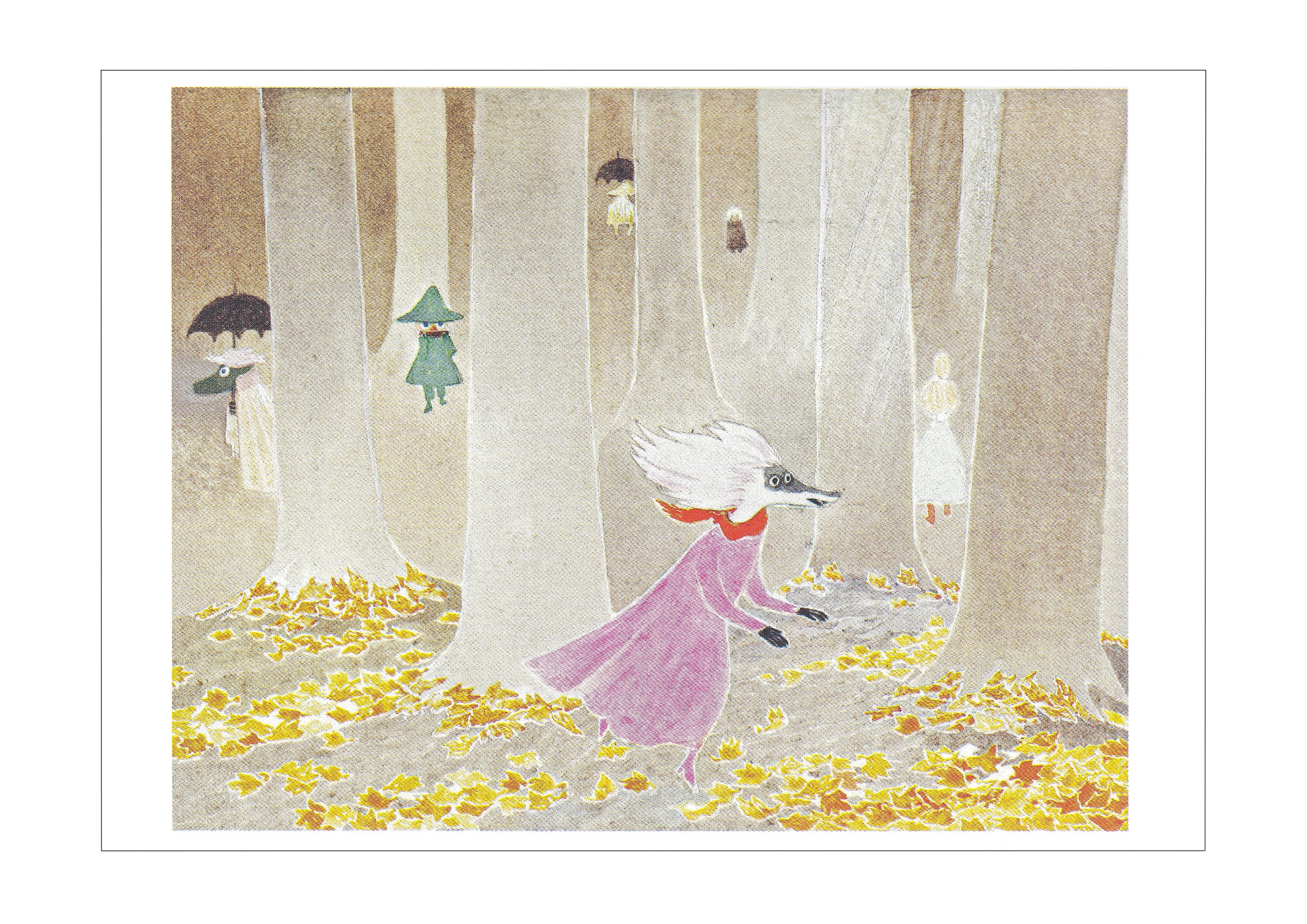 Moomin Postcard - Fillyjonk