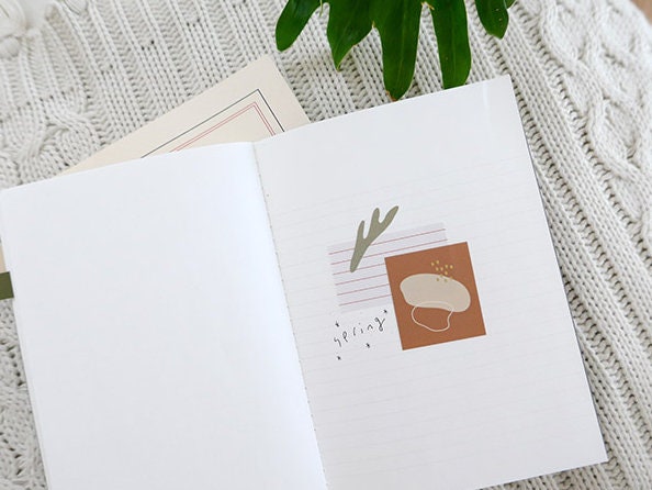 Deco Stickers Plain.49 - Abstract Red