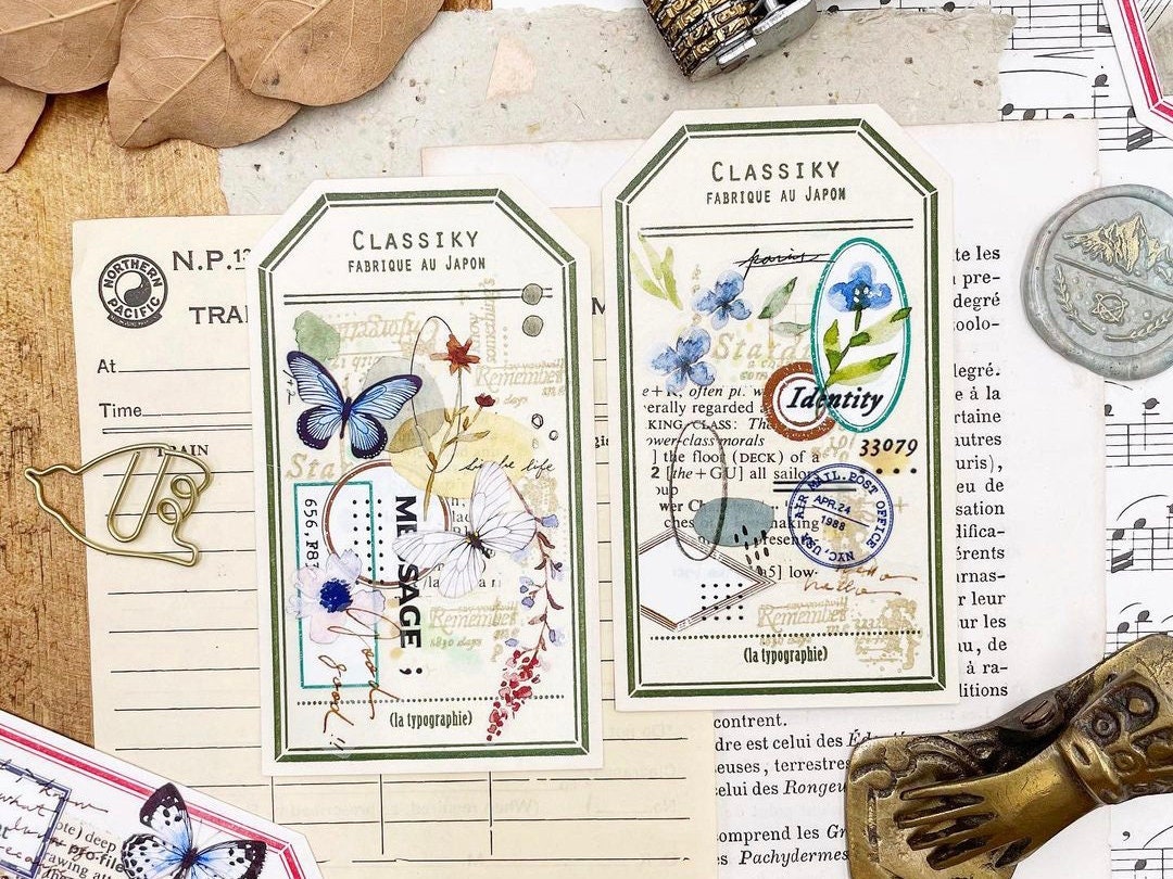 Matte PET Tape Edge Shape - Red Blue