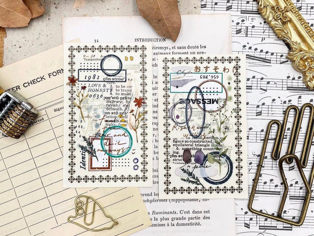 Matte PET Tape Edge Shape - Red Blue