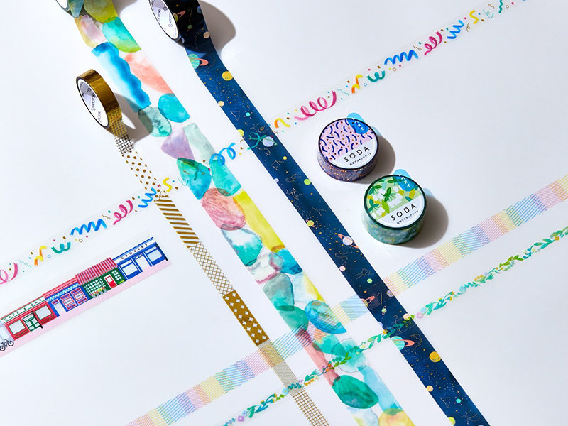 SODA PET Tape - Abstract Shapes